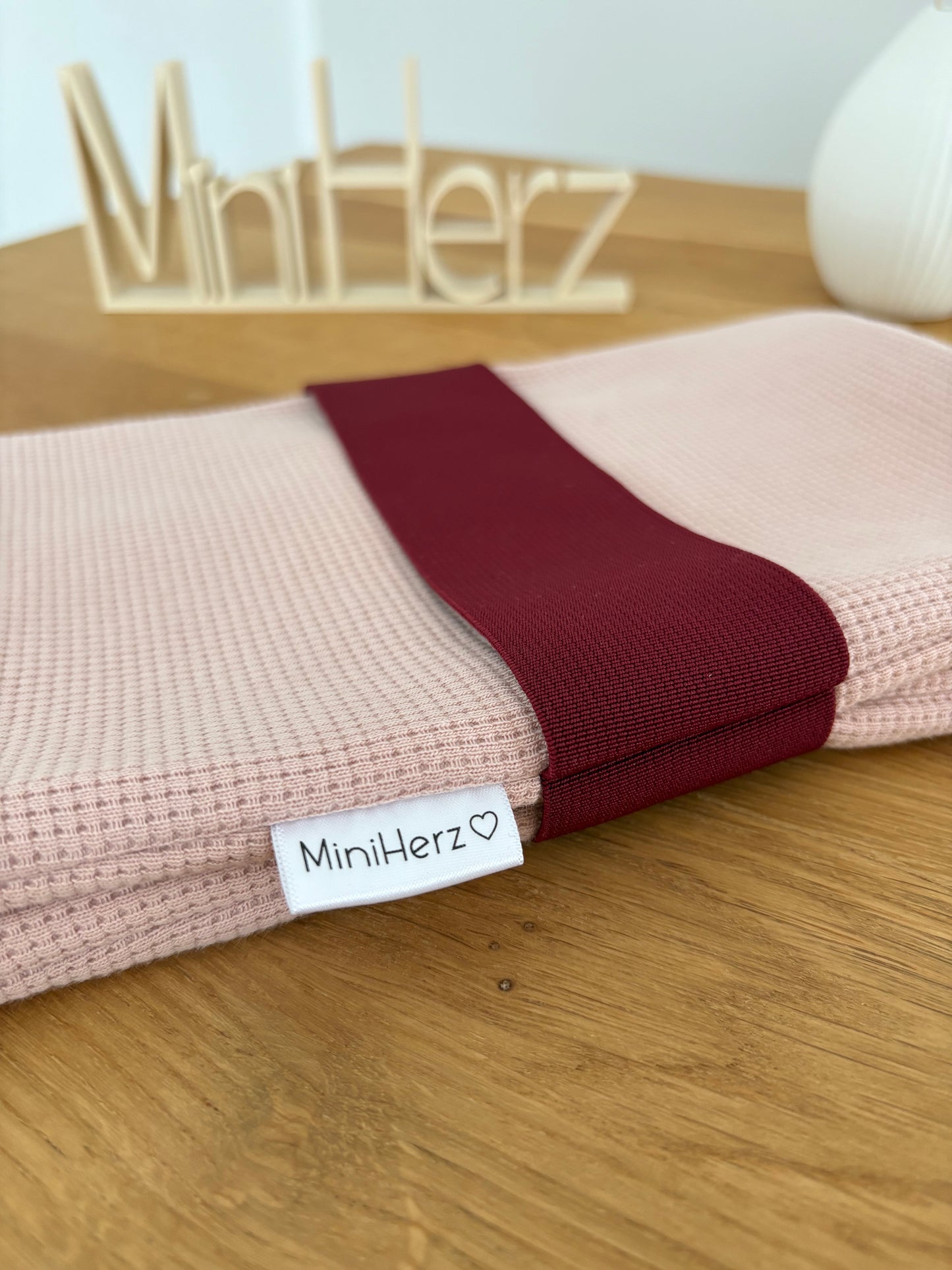 Windeltasche Rosa | Leo rosa | Bordeaux