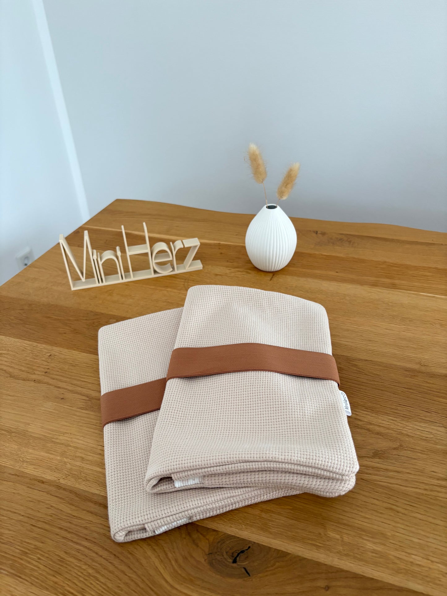 Windeltasche Beige | Leo Beige | Karamell