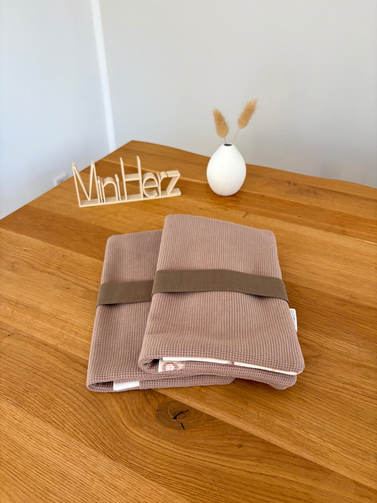 Windeltasche Taupe | Tierkinder | Hellbraun
