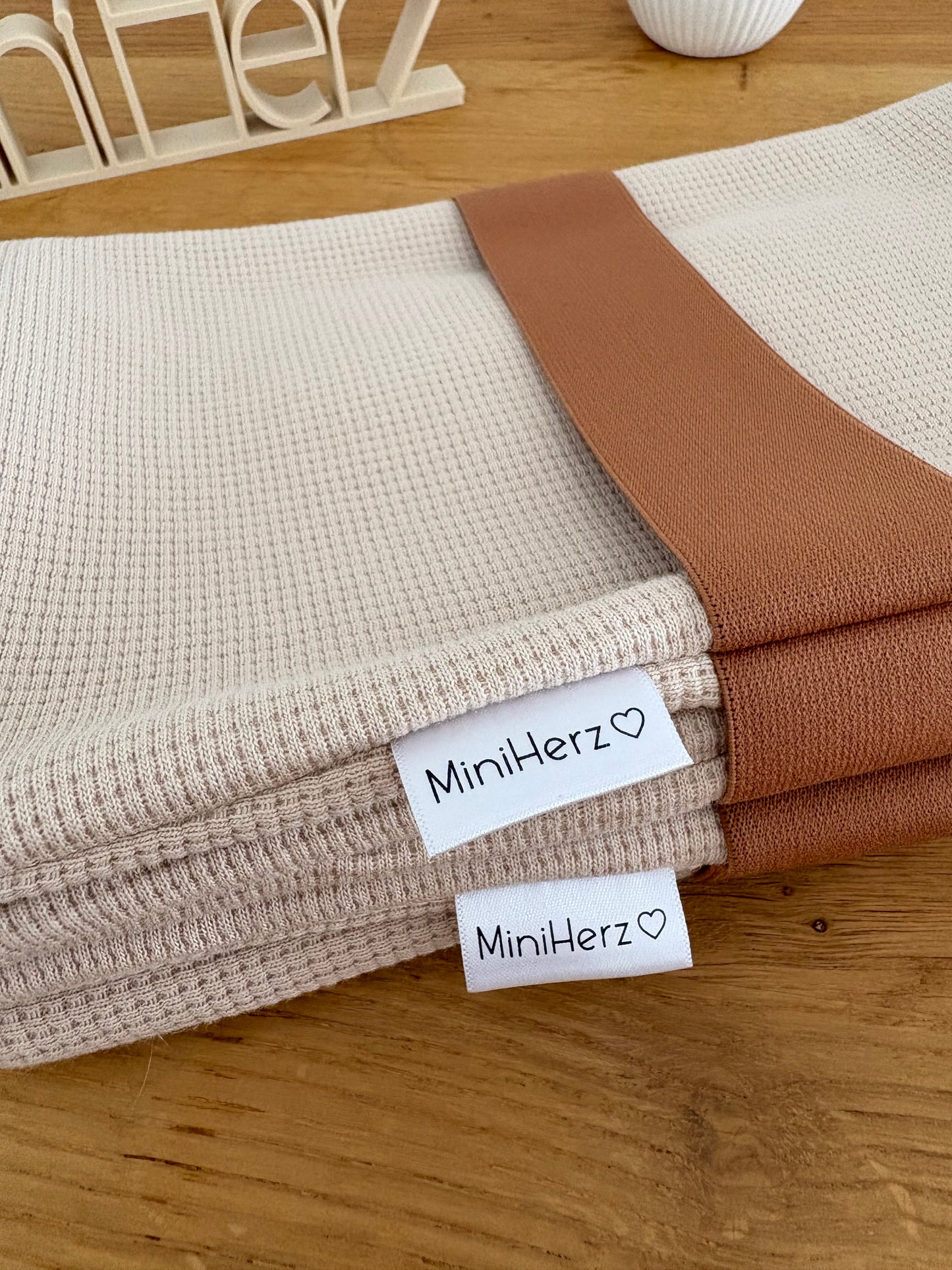 Windeltasche Beige | Leo Braun | Karamell