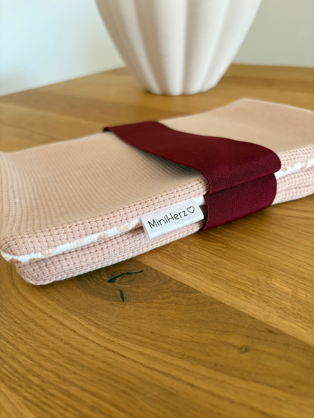 Windeltasche Rosa | Leo rosa | Bordeaux