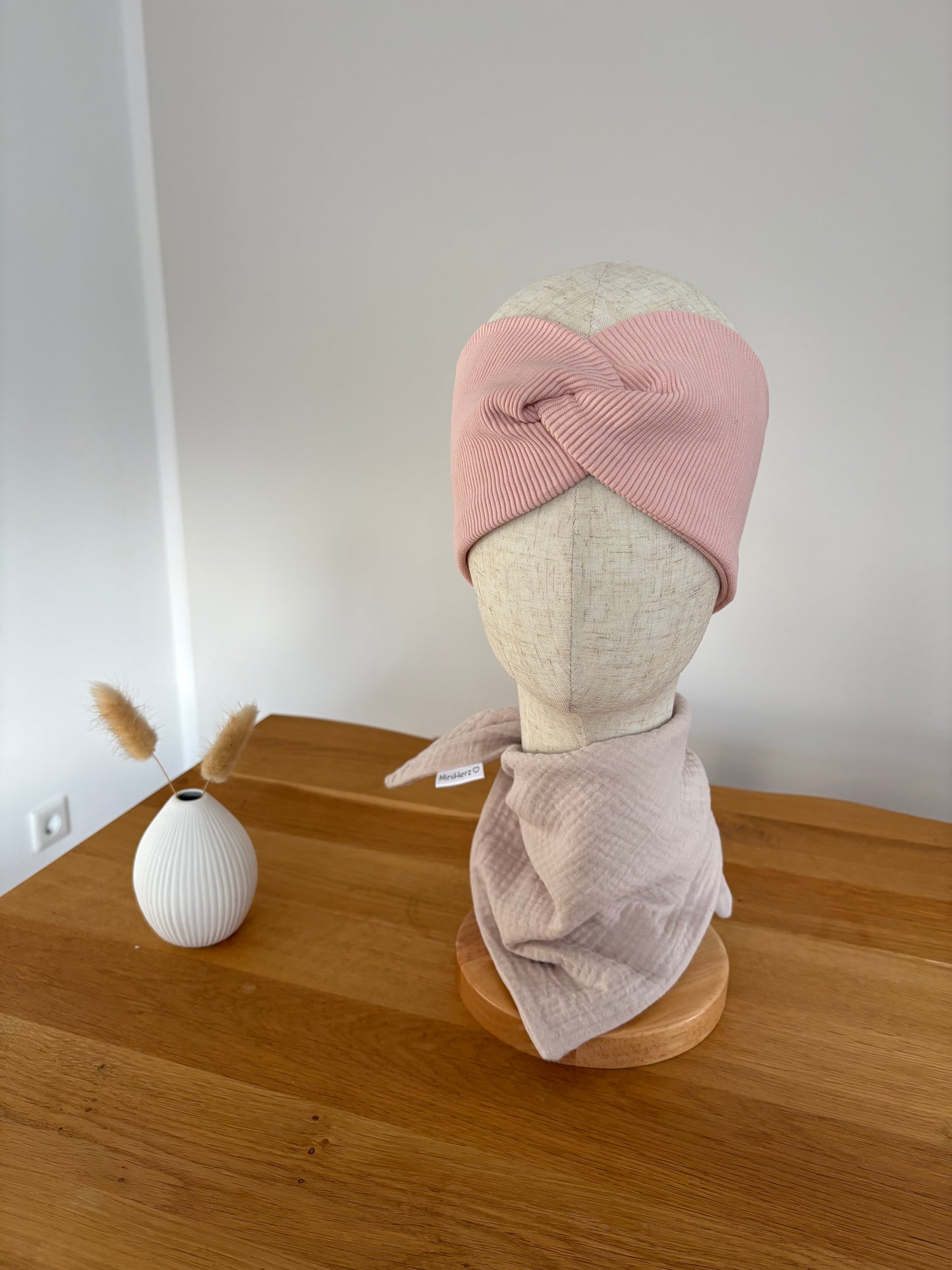 Stirnband Rosa