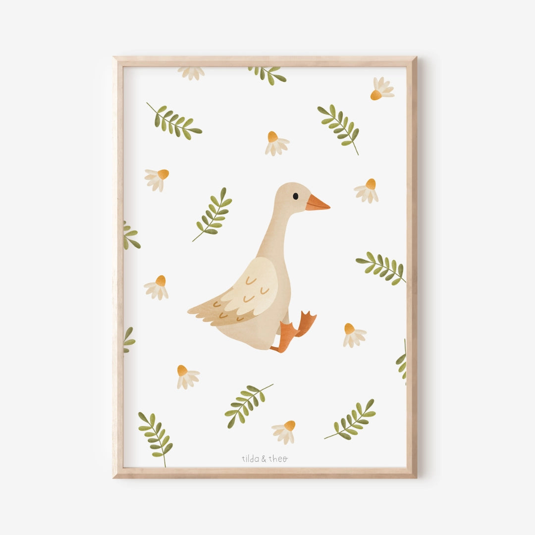 Poster - Gans | Ente A4