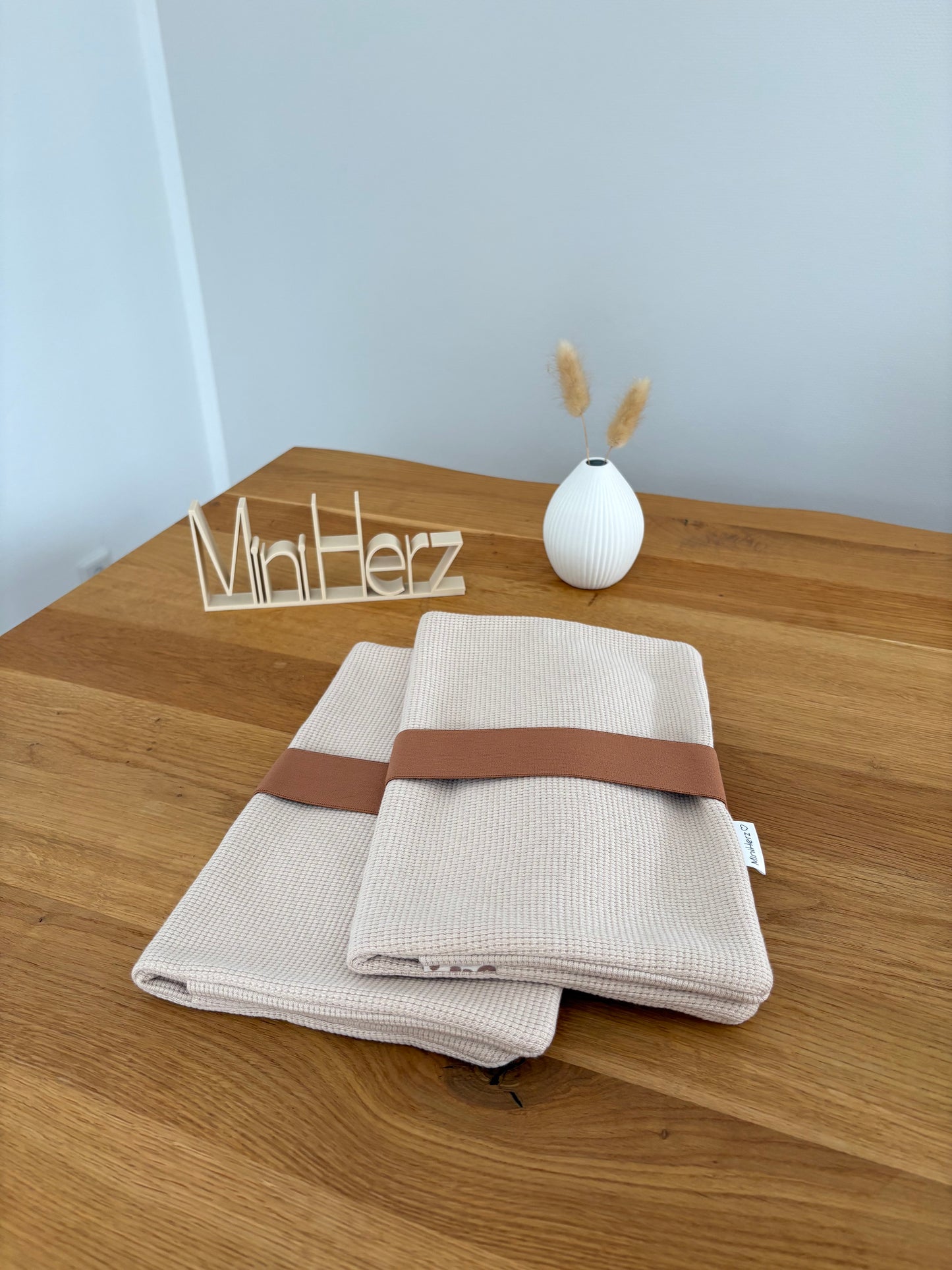 Windeltasche Beige | Leo Braun | Karamell