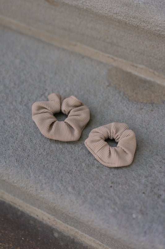 Scrunchie Beige | Maxi & Mini
