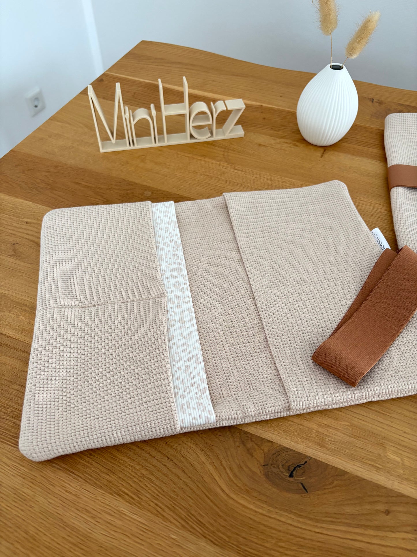 Windeltasche Beige | Leo Beige | Karamell