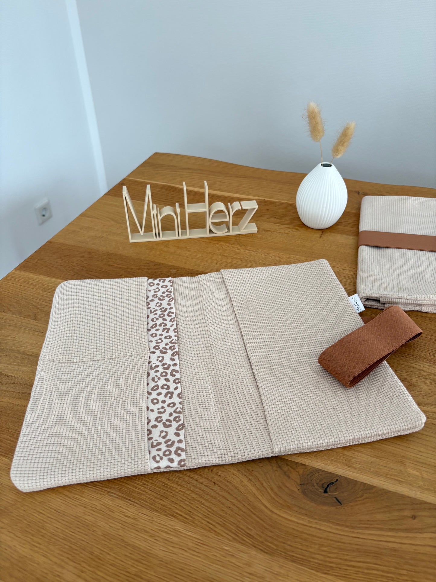 Windeltasche Beige | Leo Braun | Karamell