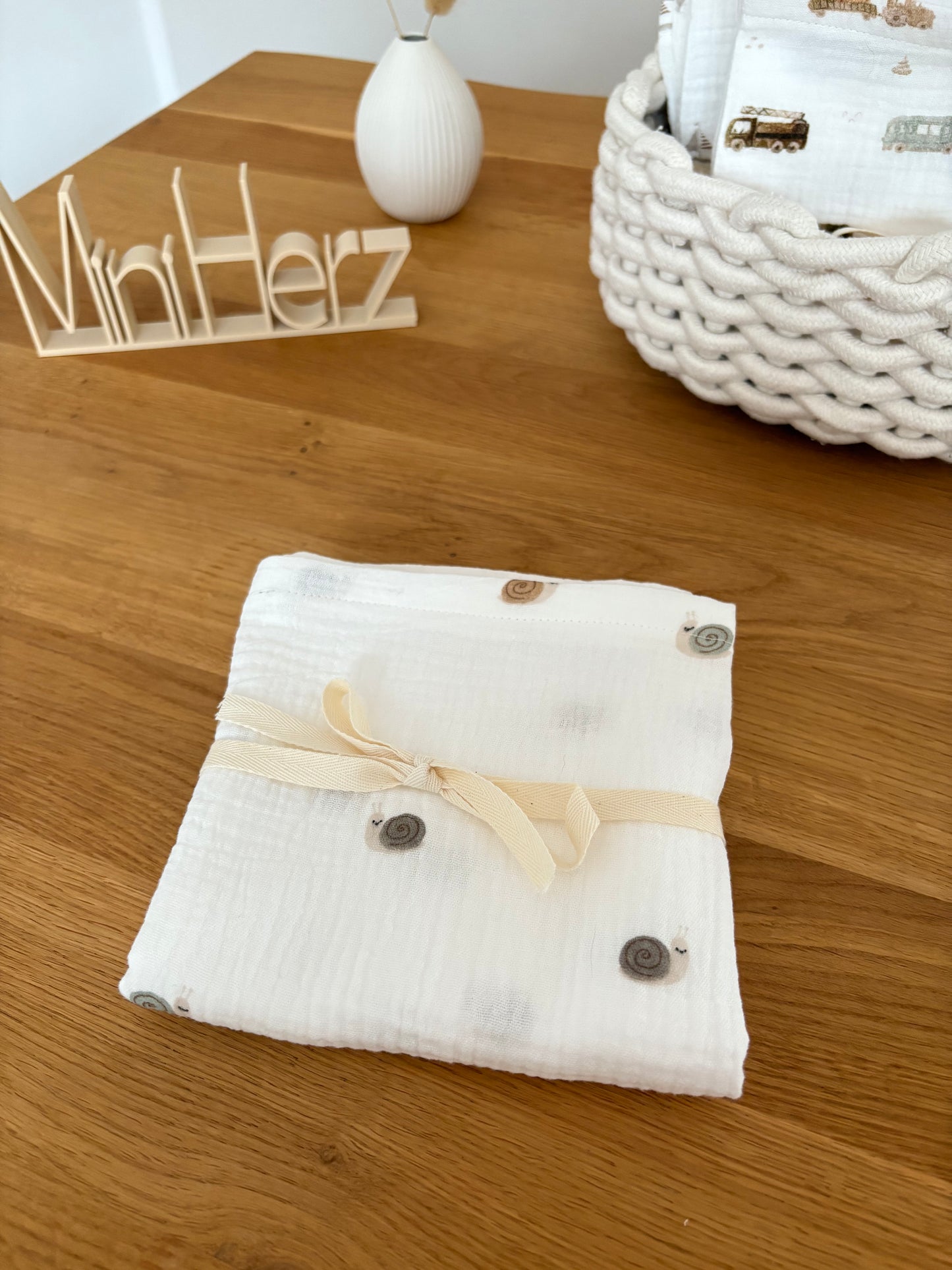 Spucktuch Schnecken