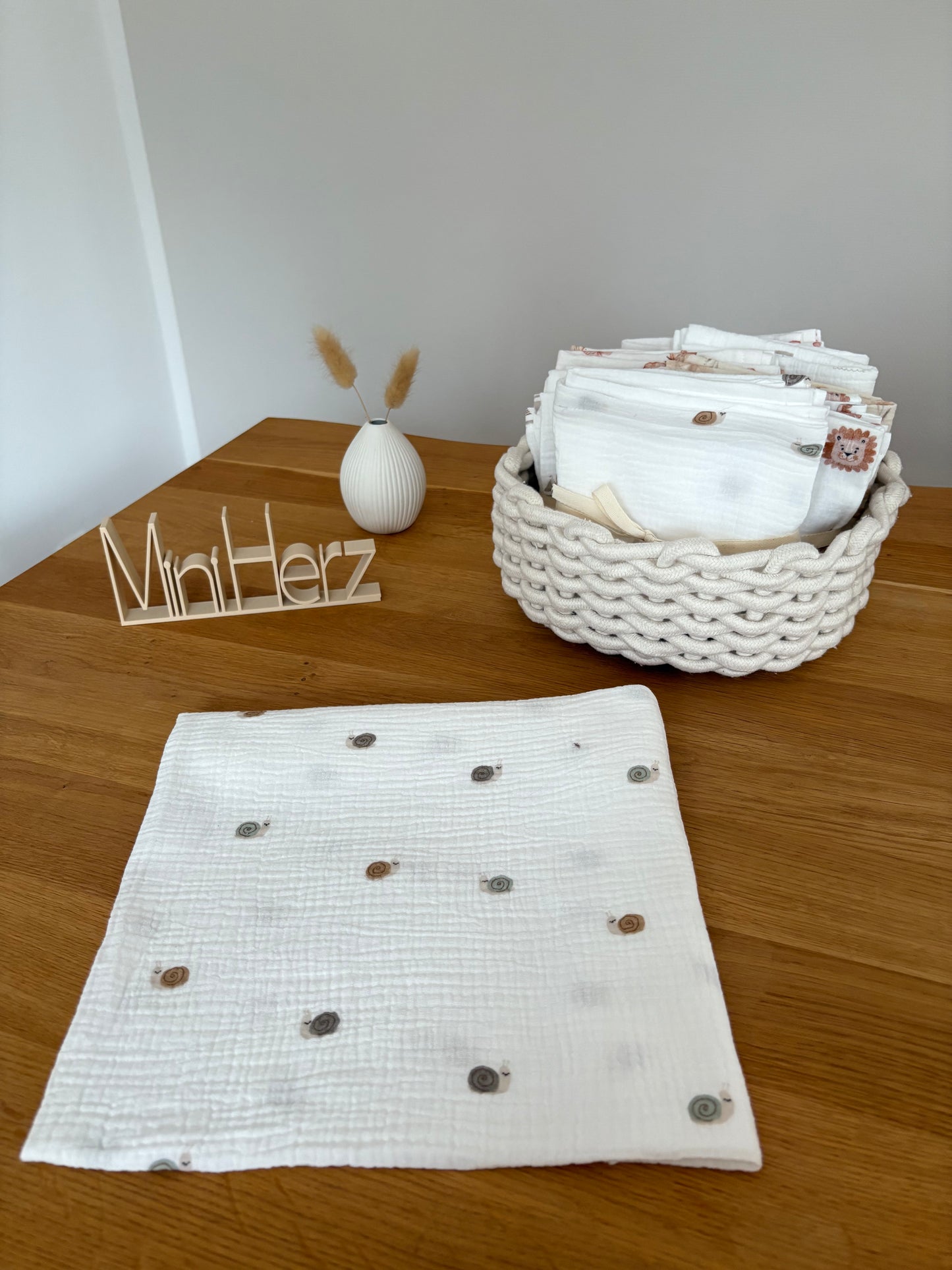 Spucktuch Schnecken
