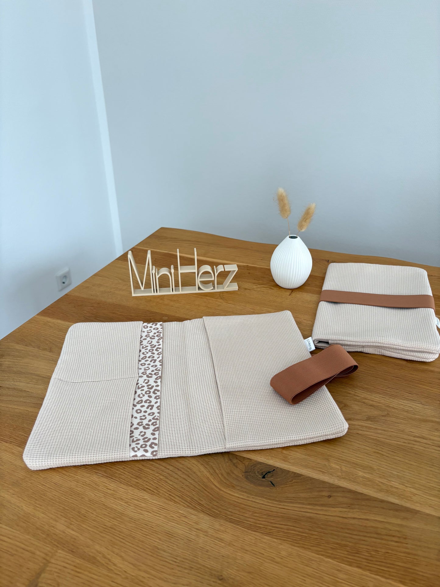 Windeltasche Beige | Leo Braun | Karamell