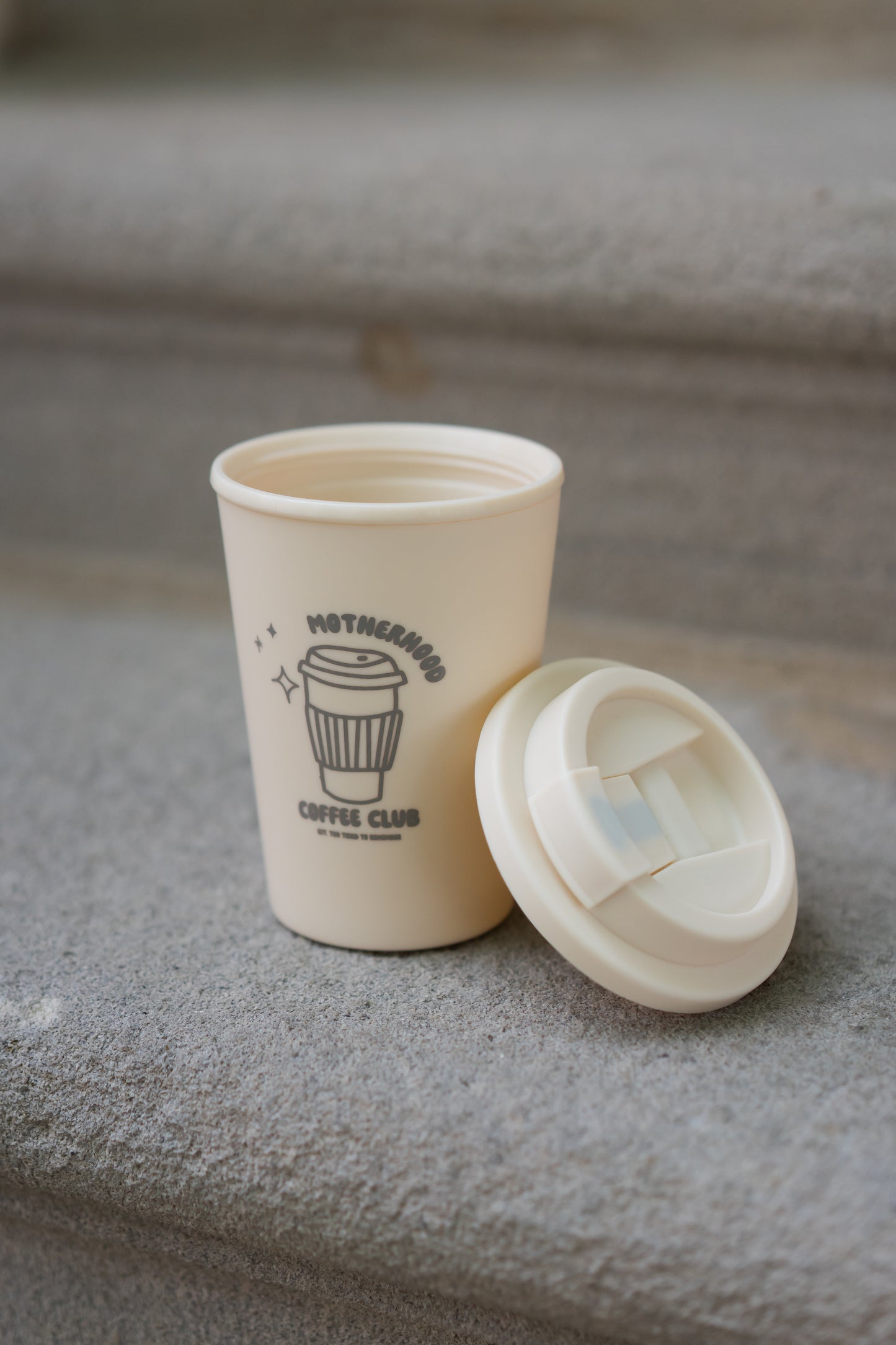 To Go Becher | Liliput | Creme | Motherhood