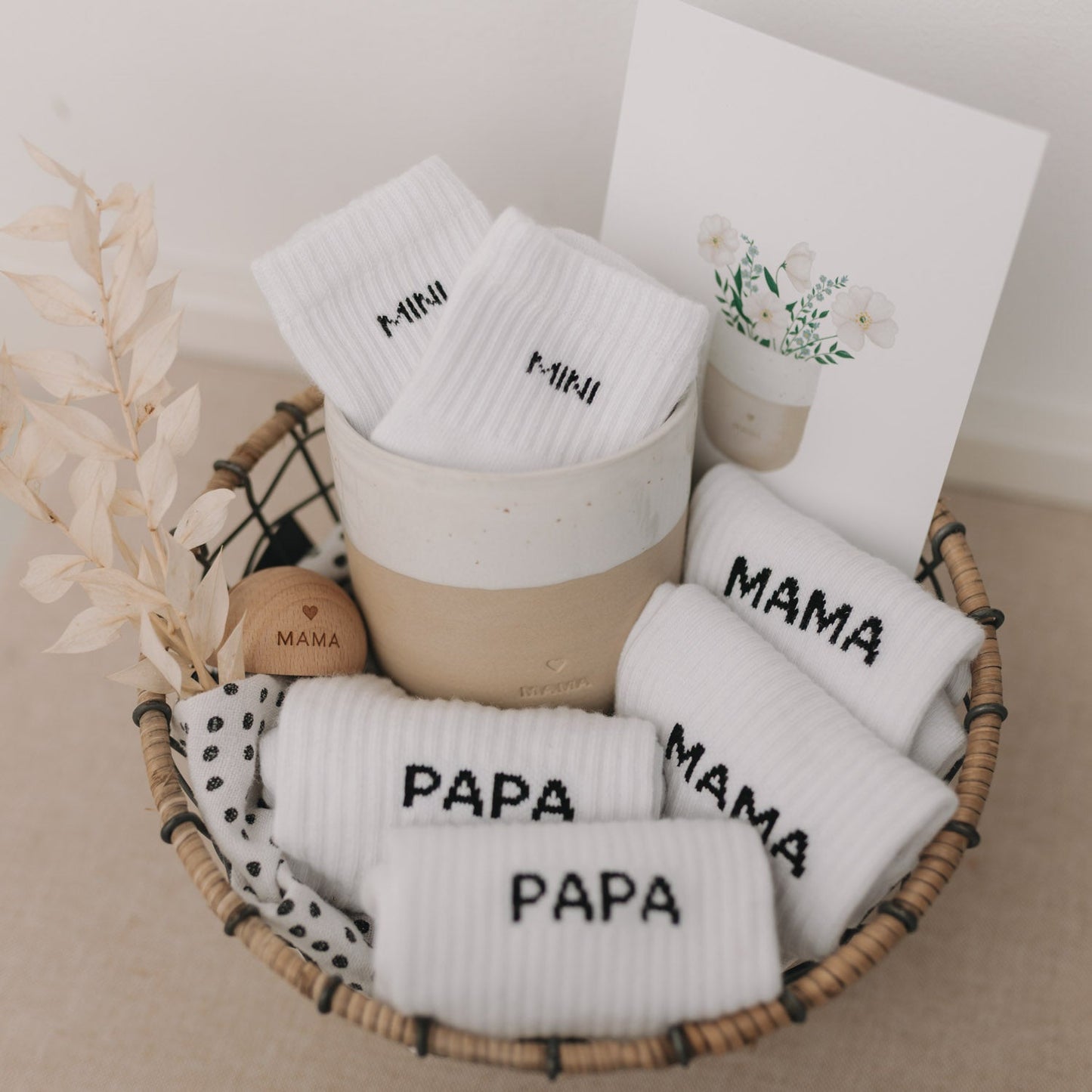 Babysocken | Mini | Eulenschnitt |Gr. 16-18 | ab 3 Monaten